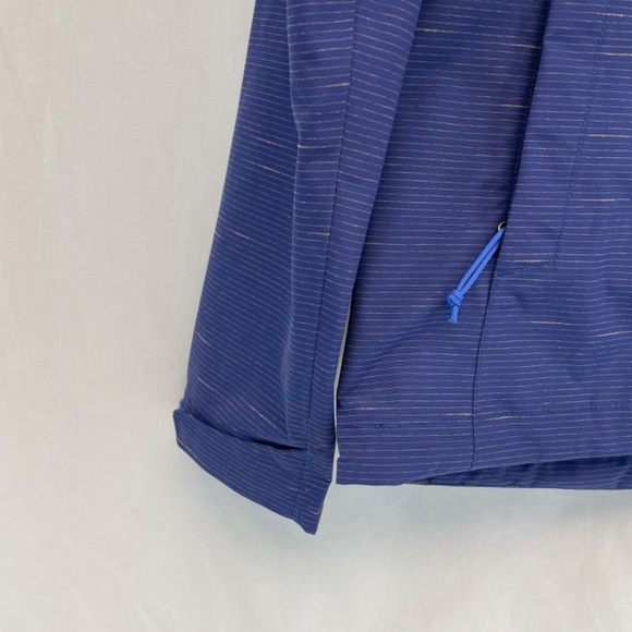The North Face Zip Jacket Blue Purple Water Wind Resistant Women’s Size Small - Picture 4 of 14